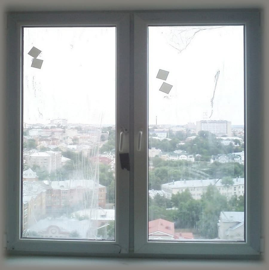 окно необходимо помыть