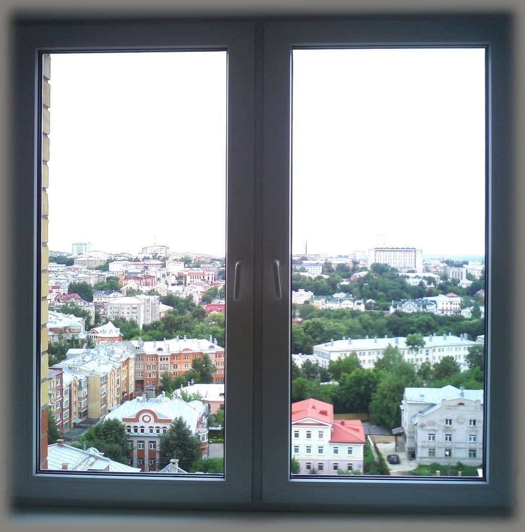 окно после помывки